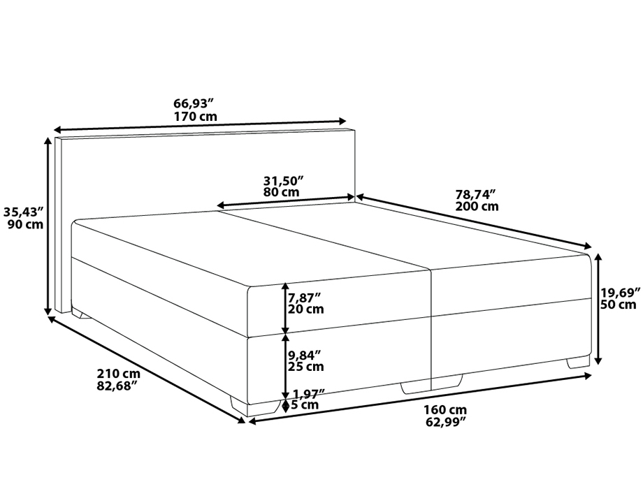 What Is The Standard Thickness Of A Box Spring at Mary Bush blog