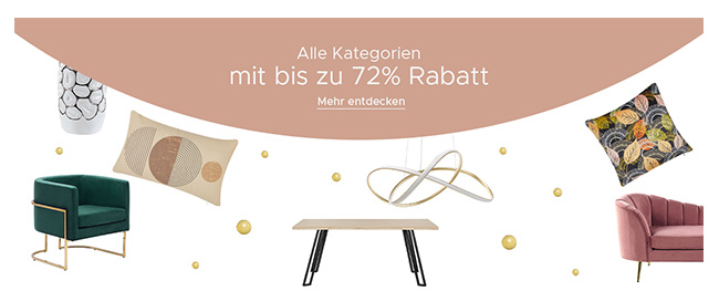 Anklicken und unsere laufende Kampagne mit den besten Kategorien entdecken