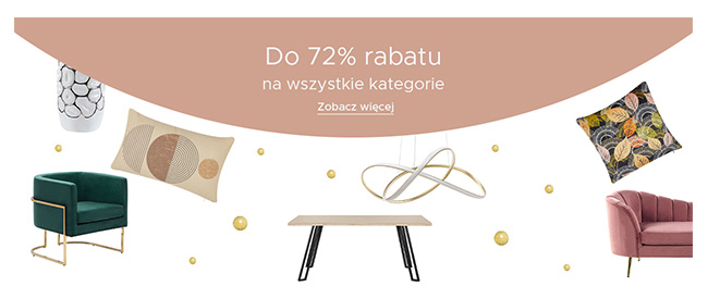 Kategorie meblowe w obniżonych cenach