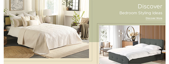 Bedrooms in various styles